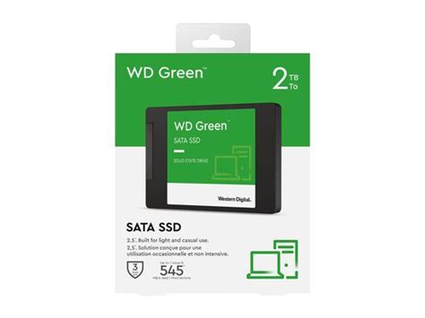 WD Green 2TB Internal SSD Solid State Drive - SATA 6Gb/s 2.5 Inch ...