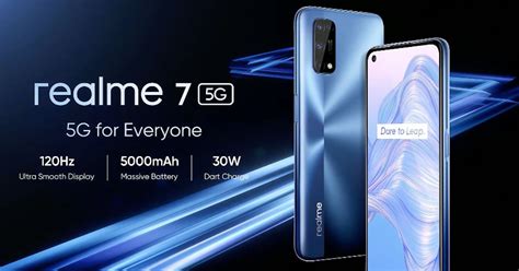 Realme 7 5G launched: price, specs | 91mobiles.com