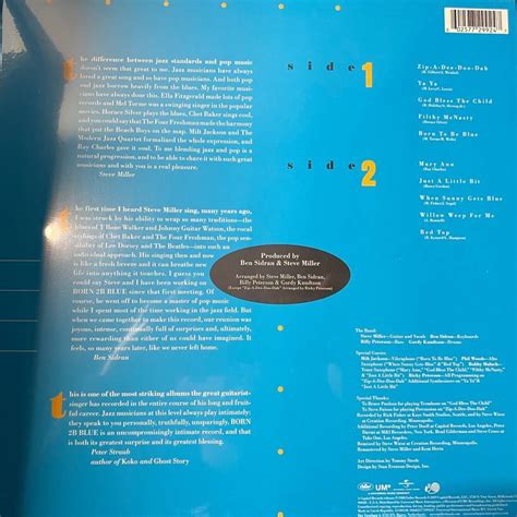 Steve Miller Born 2B Blue Hot Vinyl