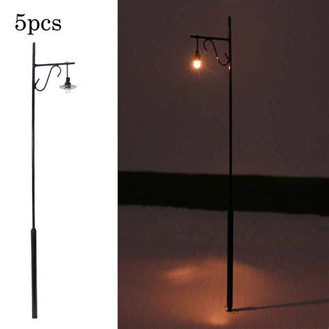 5 Stck Leuchte Lampen F R Modellbahn 168mm St Rke Perfekt F R Baupl Ne