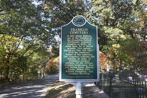 Franklin Cemetery In Franklin Michigan