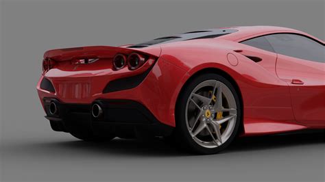 Ferrari F8 Tributo 3d Model Cgtrader