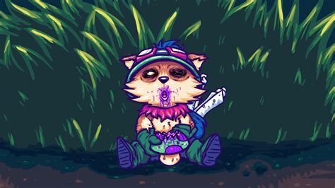 Teemo HD Wallpaper - League of Legends Champion Background