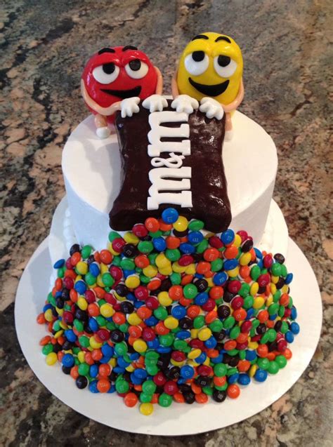 M&M's cake | Celebration cakes, Specialty cakes, Amazing cakes