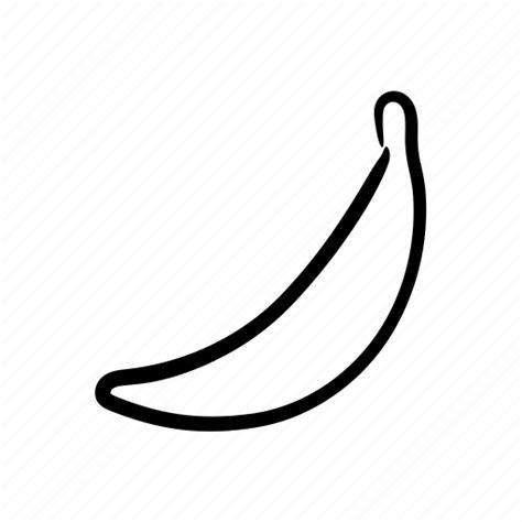 Banana Food Fruit Groceries Snack Healthy Icon Download On