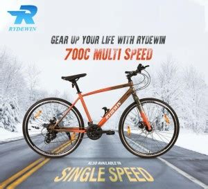 RYDEWIN Multi 21 Speed Bicycle 700C Tig Welding Frame Double Wall