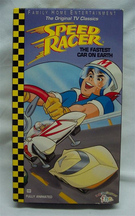 Vintage Speed Racer Adventure The Fastest Car On Earth Vhs Video