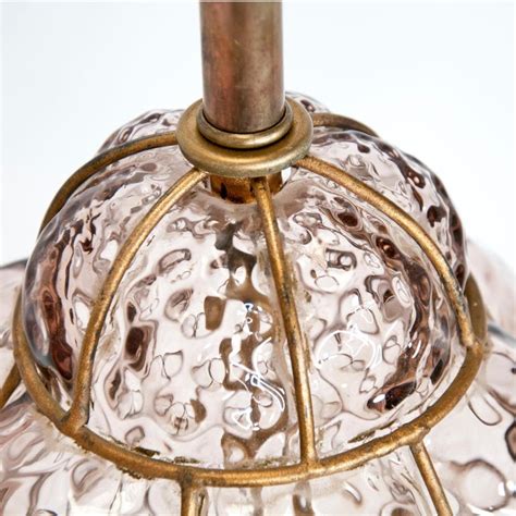 Marbro Murano Caged Glass Lamp For Sale At 1stdibs