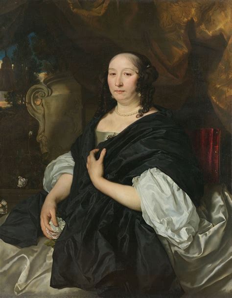 Portrait Of Catharina Van Der Voort By Abraham Lambertsz Van Den