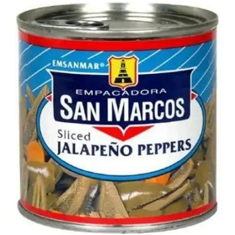 San Marcos Sliced Jalapeno Pepper Ounce Per Case Walmart