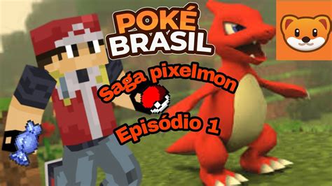 Saga Pixelmon Ep 1 Poke Brasil YouTube