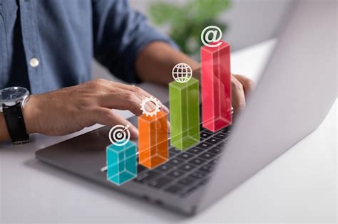 Diagrama gráfico de negocios estadísticos logros y misiones soluciones