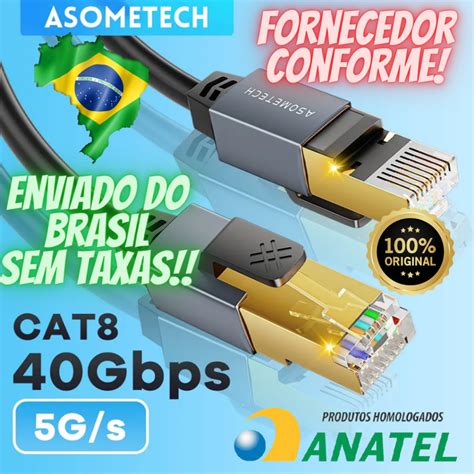 Cabo De Rede Cat Ethernet Alta Velocidade Alta Passagem De Dados M