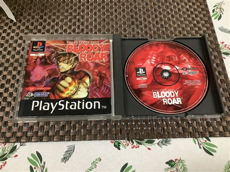 Bloody Roar Ps1 Game Complete Sony Playstation One Pal Uk Original