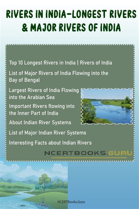 Rivers In India List Of Top Longest Rivers Of India Indian River