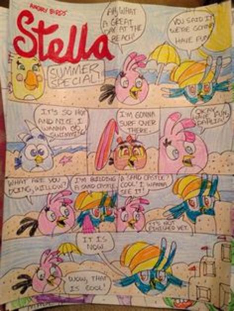 Comic 4: A Stella Summer part 1 Summer Special, Sand Castle, Surfing ...