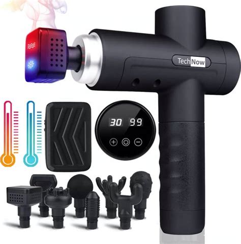 Massage Gun Met Warmte En Koel Functie Massagegun Massage Pistool Apparaten Bol