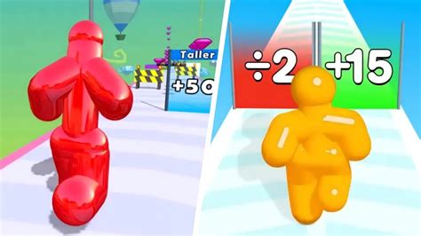 Tall Man Run VS Fat And Tall Man Run 3D Game All Levels 1 6 Android IOS