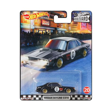 Mattel Hot Wheels Premium Boulevard Nissan Skyline C210 GJT68 GJT84