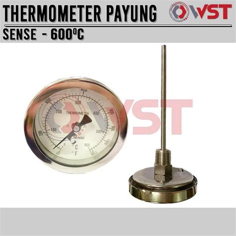 Jual Sense Thermometer Payung C Termometer Oven Industri Di Lapak