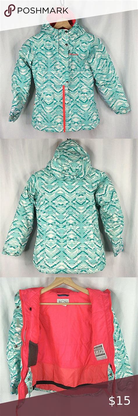 Columbia Winter Jacket Full Zip Hooded Outgrown