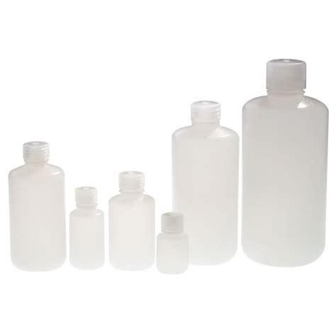 CG 852 BOTTLES HIGH DENSITY POLYETHYLENE HDPE NARROW MOUTHS