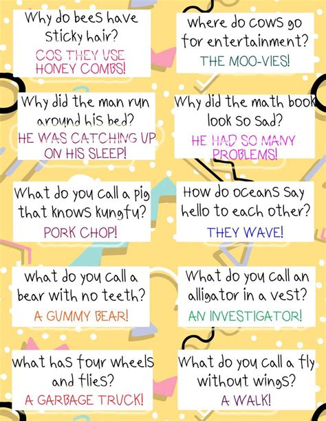 30 Free Lunch Box Jokes For Kids