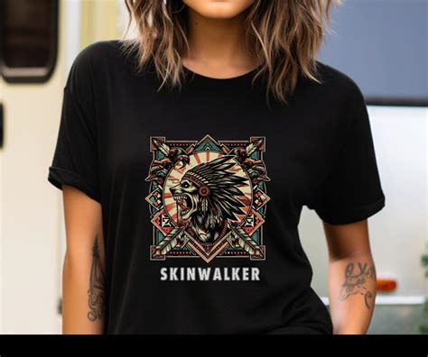 Skinwalker Graphic T Shirt Skinwalker Shirt Skinwalker Cryptid