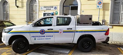 Nuovo Automezzo Pick Up Per Il Gruppo Comunale Di Protezione Civile