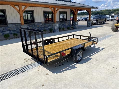 2023 AMO 5x10 Angle Iron Utility Landscape Trailer 2200 GVW GATE