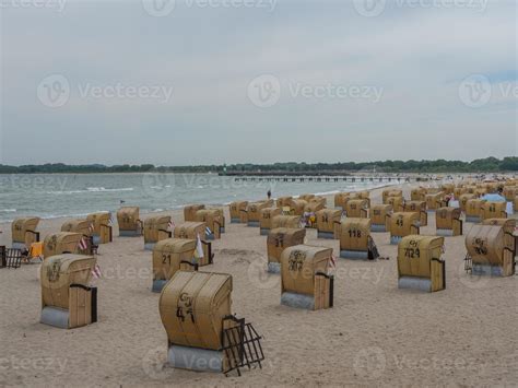 Travemuende beach in germany 7755556 Stock Photo at Vecteezy