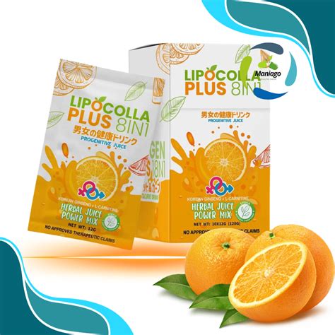 Lipo Colla Plus Slimming 8 in 1 PCOS, Myoma, Glutathione and Collagen ...