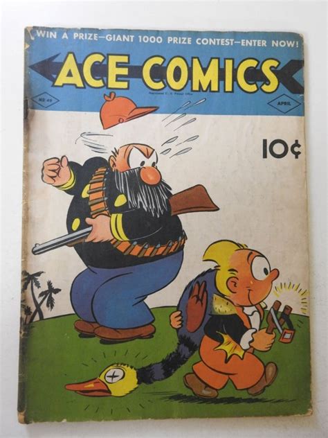 Ace Comics 49 1941 GD Condition See Desc Comic Books Golden Age