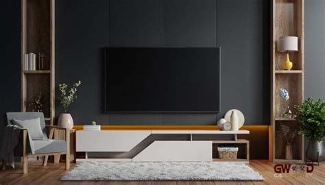 modern tv unit dark brown & grey - Innovative Furniture and Masterful ...