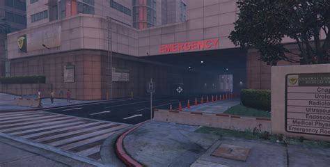 Los Santos Hospital Exterior Gta5 Mods Hot Sex Picture