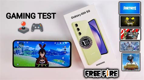 Samsung Galaxy A54 5G Gaming Test YouTube