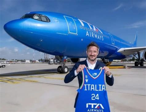 Ita Airways E Il Basket Dalle Nuove Divise Delle Nazionali All A330