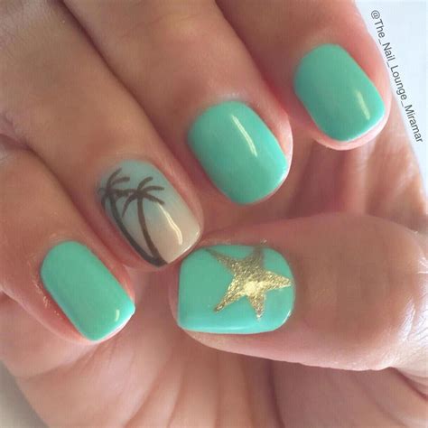 Summer Nails With Palm Trees For That Vacay Look Cobphotos