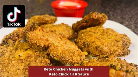 Keto Chicken Nuggets Viral Tiktok Recipe Low Carb Chicken Nuggets Almost Zero Carbs Youtube