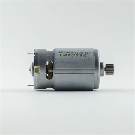 Двигатель (мотор) для шуруповерта RS-550 18V с ответной шестерней 12 ...