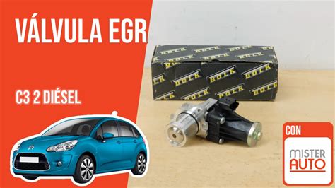 Cómo cambiar la válvula EGR Citroën C3 2 1 4 HDI YouTube