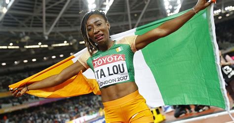 Ivory Coast celebrates Marie-Josee Ta Lou for IAAF silver medal ...