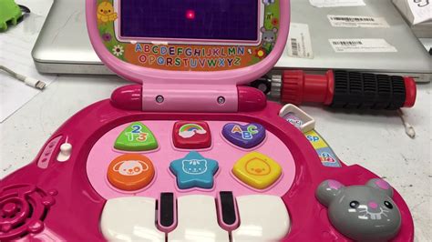 Vtech Babys First Light Up Laptop Review For Parents Youtube