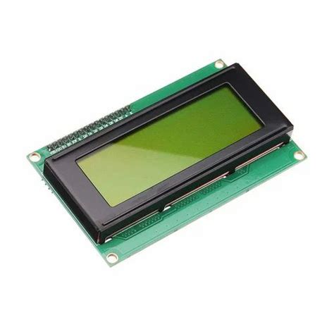 20x4 Lcd 2004 Display With Yellow Green Backlight At Rs 349 00