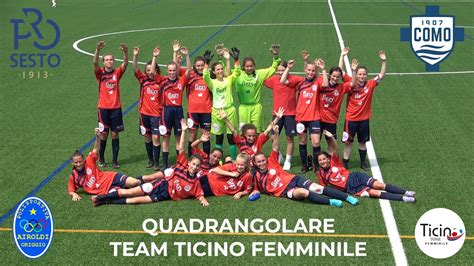 Quadrangolare Team Ticino Femminile U15 Como 1907 Airoldi Pro Sesto