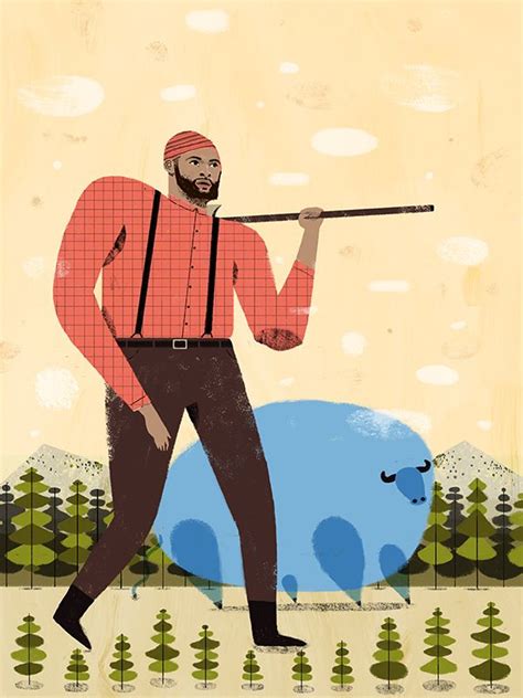 Demarcus Cousins X Paul Bunyan Illustration Hooped Up Paul Bunyan Illustration Nba Art