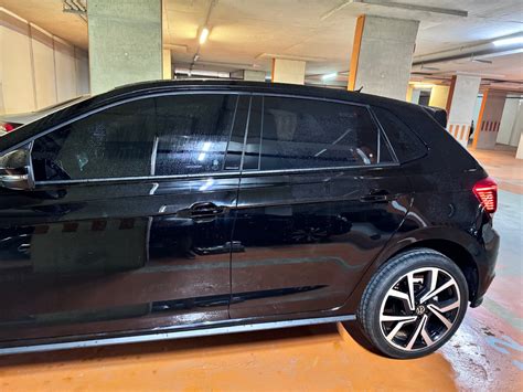 Coluna Black Piano Linha Volkswagen Polo Virtus Tcross Nivus