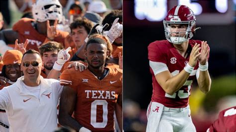 How To Watch Texas Vs Alabama Today Time Channel TV Schedule And