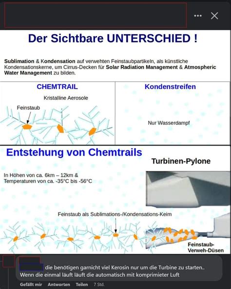 Der Goldene Aluhut On Twitter Chemtrails Vs Contrails Und Wie