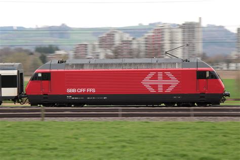 Sbb Lokomotive Re Mit Taufname Heitersberg Im Flickr